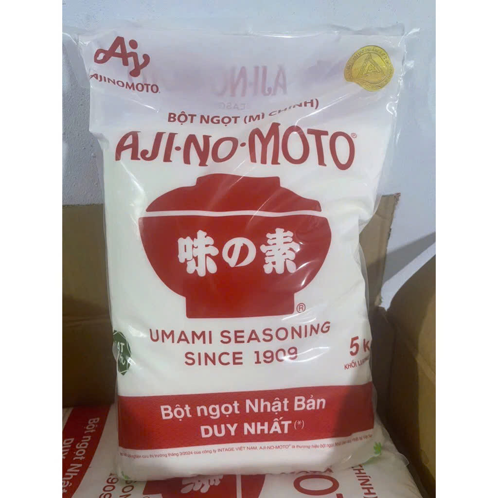 Thùng (20kg) Bột Ngọt Ajinomoto Túi 5kg Cánh Nhỏ - Sỉ Dành Cho Nhà Hàng, Quán Ăn