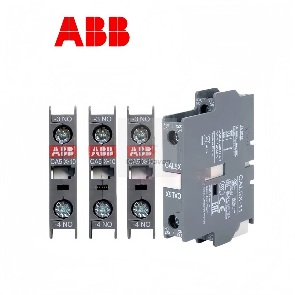 Mô-đun tiếp xúc phụ trợ ABB CA5X-CA5-CAL5X-10-01-11-22E-40M-TEF5-NO Phụ kiện liên lạc tương thích ch