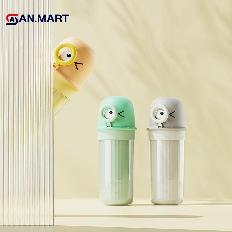 AN.MART Phim Hoạt Hình Du Lịch Có Thể Tháo Rời Cốc Nước súc miệng Kem Đánh Răng Di Động Giá Đỡ Bàn C