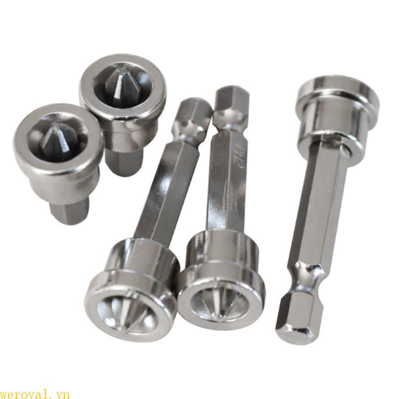 5pcs Multifunctional  Magnetic Positioning Screwdriver Bits  for Gypsum Board