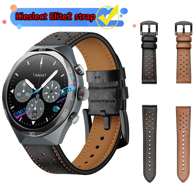 Dây đeo Kieslect Elite2 Dây da Kieslect AI Smartwatch Elite2 Dây đeo cổ tay thể thao