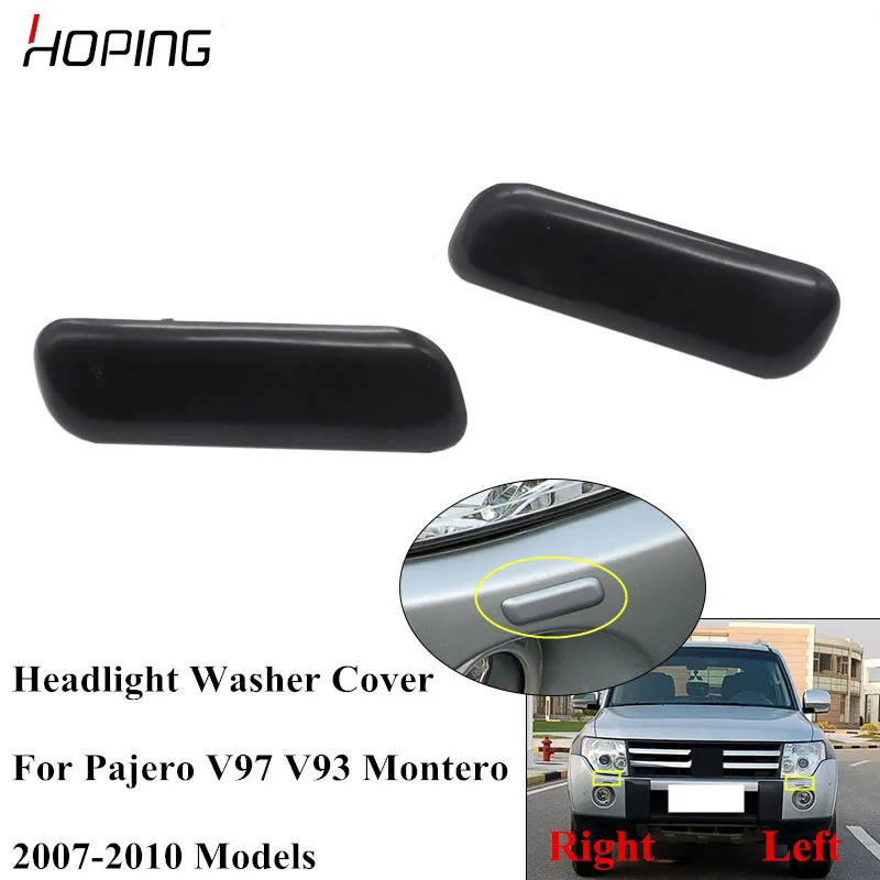 Tự Động Phía Trước Đèn Pha Máy Giặt Dành Cho Mitsubishi Pajero V97 V93 Montero 2007 2008 2009 2010 2