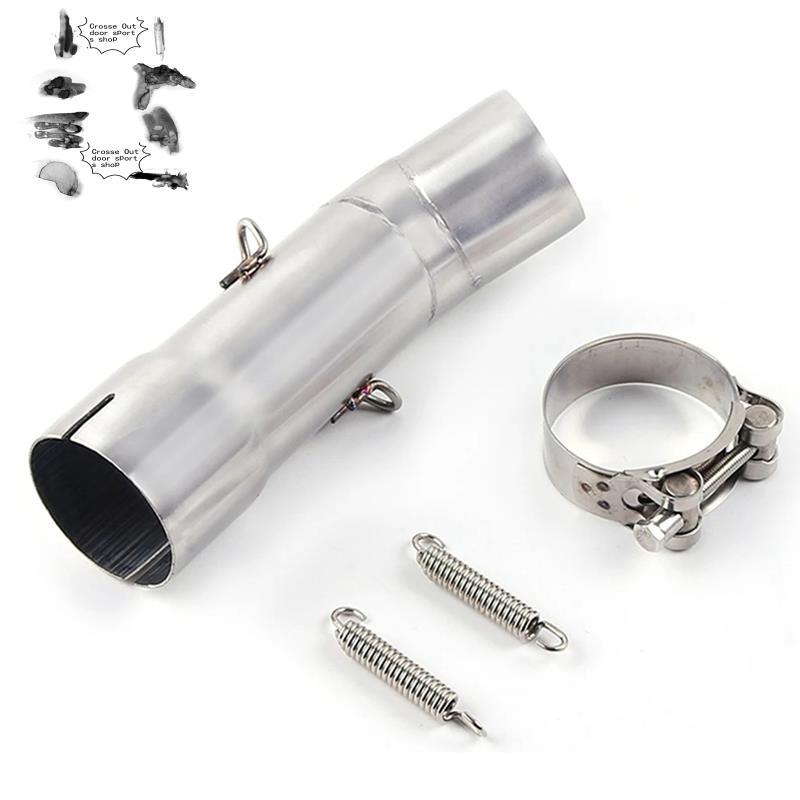 FZ8N cho FZ8N FZ8 FZ800 2010-2015 Bộ giảm thanh ống xả xe máy Ống trượt liên kết giữa lối thoát tiếp
