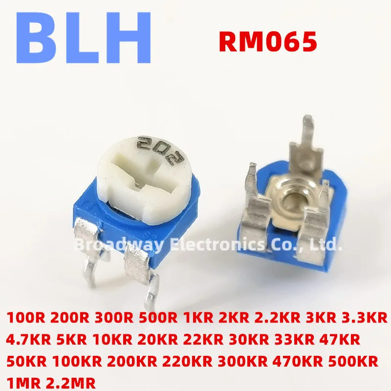 20PC RM065 RM-065 220K 224 300K 304 470K 474 500K 504 1M 105 2.2M 225 2M 205 ohm Tông đơ Tông đơ Điệ