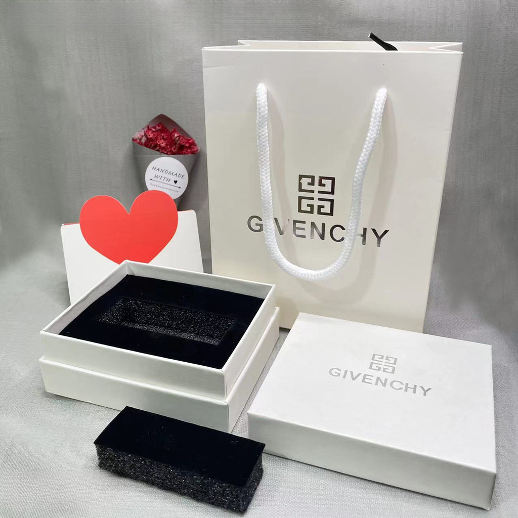 Givench White Lipstick Hộp Quà Tặng Túi Jijia Son Môi Hộp Quà Tặng Nước Hoa Hộp Quà Tặng [cxSE]
