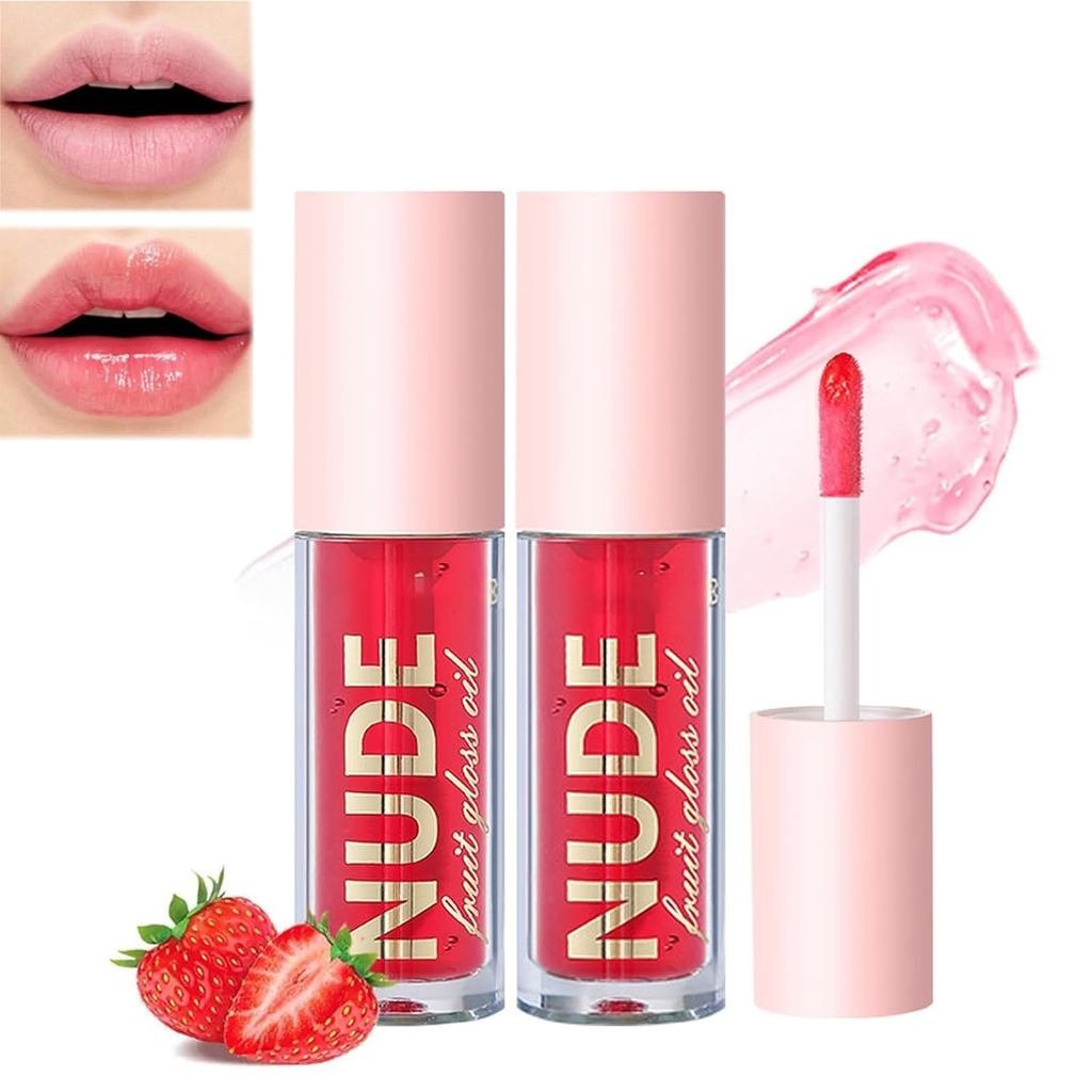 Veliria Lip Gloss, Veliria Lip Gloss, Magic Color Changing Lip Oil Light Lip Gloss Set, Fruit Flavor