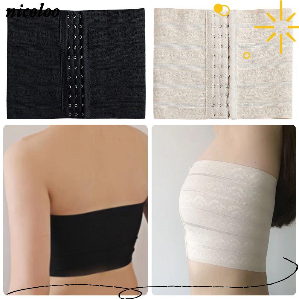 Nicoloo Áo Liền Quần Ngực Shaper Cho Đồng Tính Nữ và Tomboy Size S-2XL