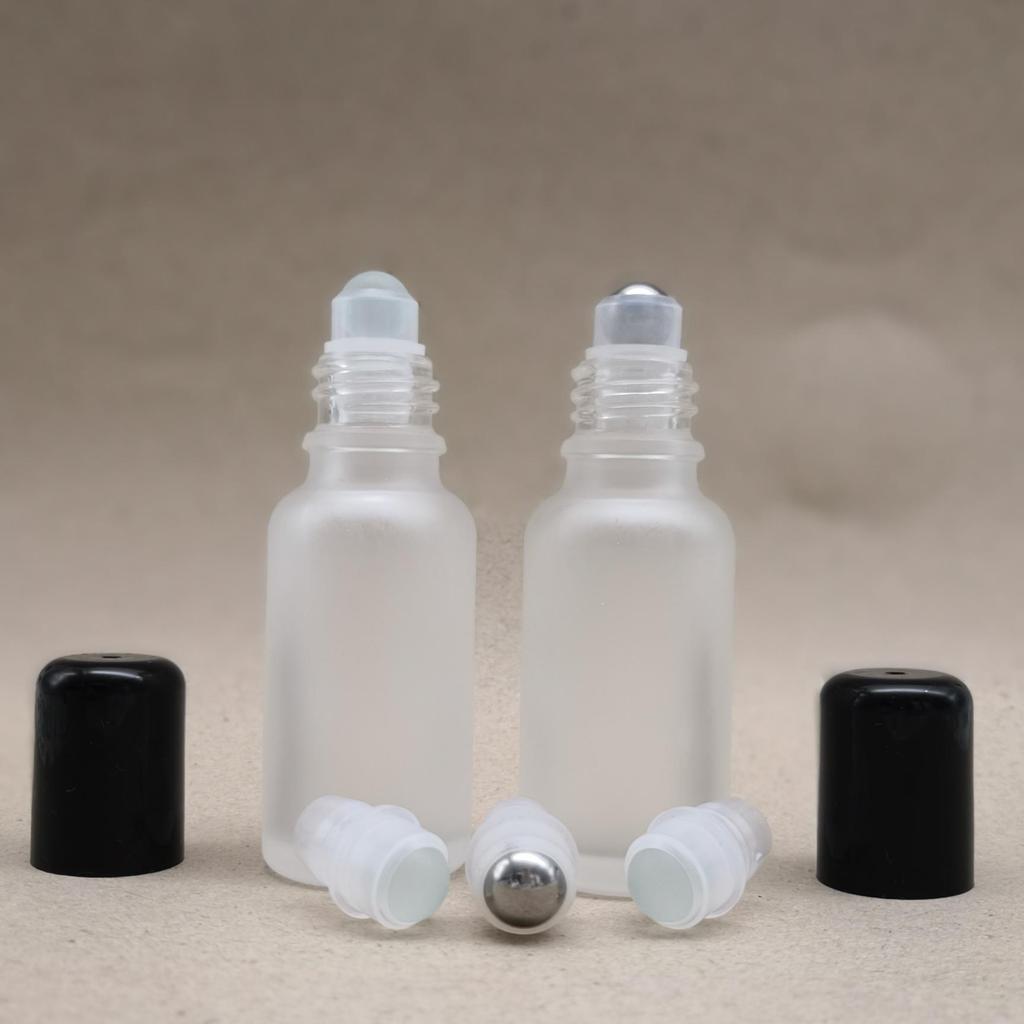 Chai hạt thủy tinh trắng mờ 5-100ml chai hạt ste5-100ml