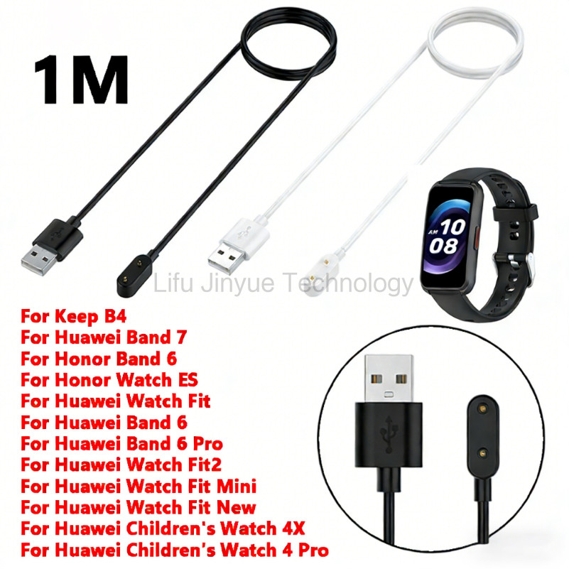 Sạc USB Để Giữ B4 Và Huawei Watch Fit 3 Ban Nhạc 9 8 7 6 Bộ Sạc Cáp Sạc Nguồn Cho Huawei Watch Fit 2
