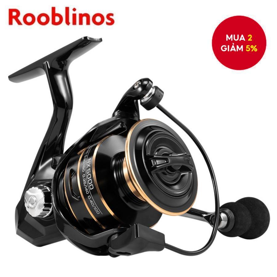 Cuộn quay Rooblinos NX 1000-7000 - Bánh răng kim loại 5.2: 1, nước ngọt & nước mặn