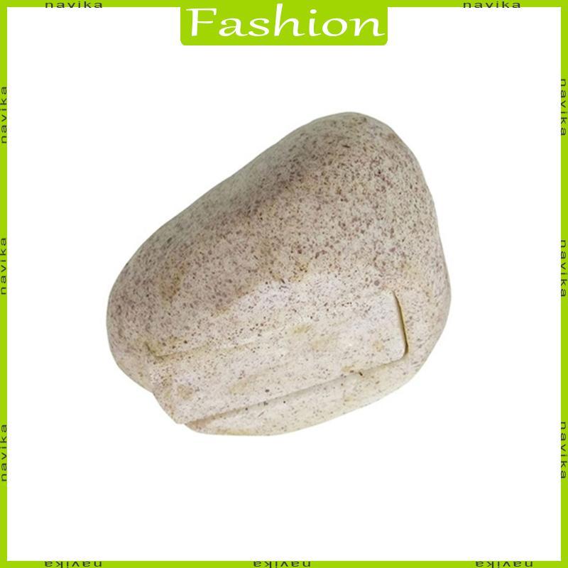 NA Giả Đá Giấu Chìa Khóa Tiền Bảo Hiểm Chống Mất Nhựa Garden Rock Hider Box