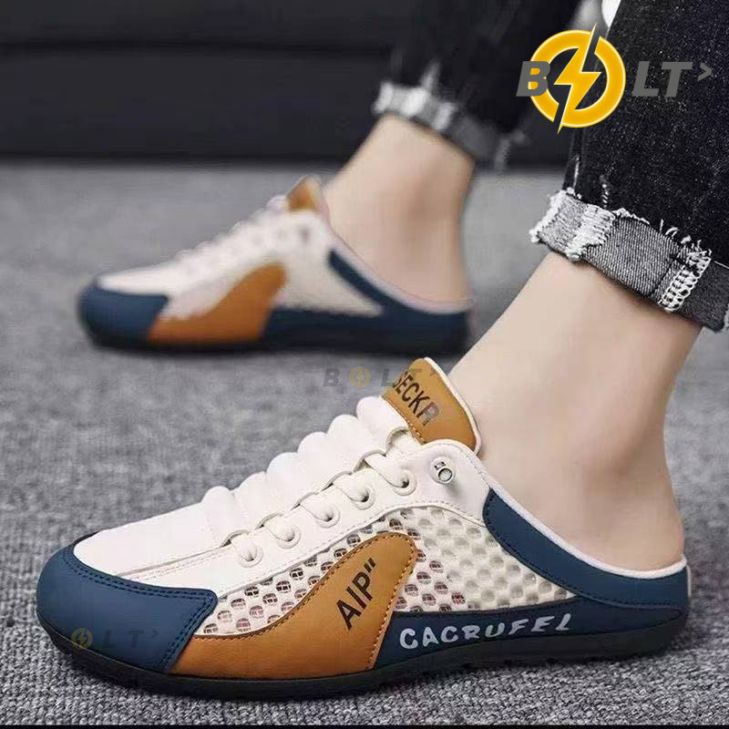 Giày lười Giày  Lười Da Đế Mềm Đế mềm lưới thoáng khí chống trơn trượt thời trang cho nam