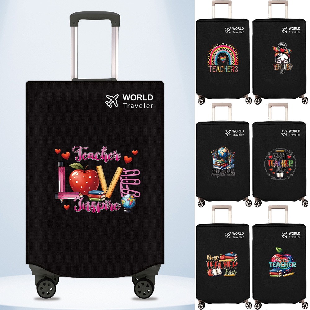 Bảo Vệ Hành Lý Vali Bảo Vệ Penutup Koper Phụ Kiện Du Lịch 20-30 Inch Không Dệt Năm Mới