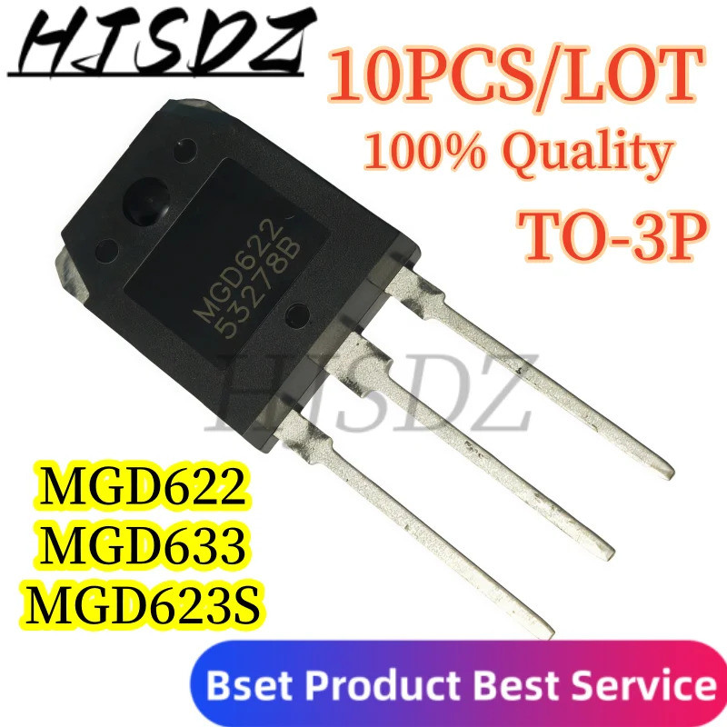 5 Chiếc MGD622 MGD623S MGD633 TO-3P IGBT Hiệu Ứng Trường Ba Transistor
