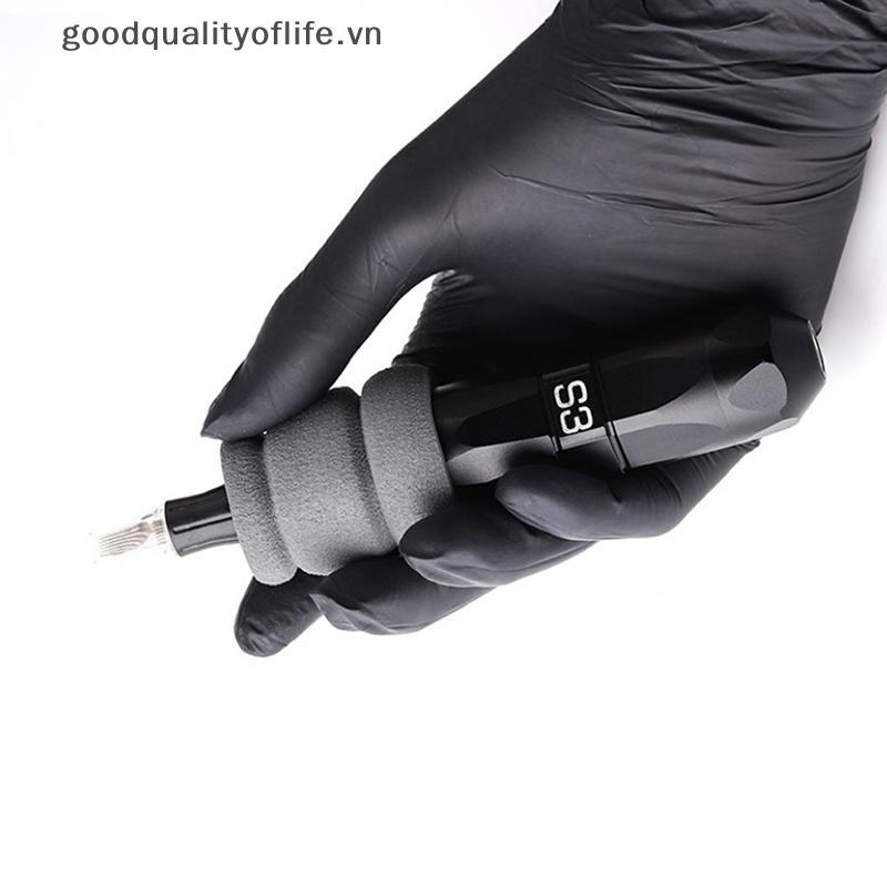 [TỐT] 1Pc 31 / 41mm Memory Foam Tattoo Grip Cover Tattoo Cartridge Grip Cover Máy xăm Bút Máy Bao Cô