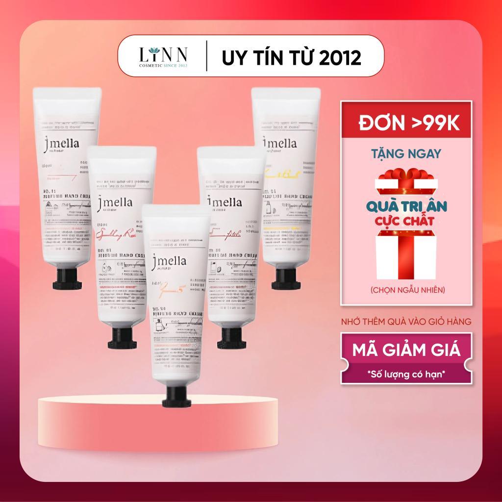 Kem tay Jmella Perfume Hand Cream 50ml - kem dưỡng ẩm da tay hương nước hoa ngọt ngào cho da mềm mịn