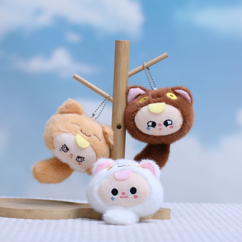 Premium In-Stock#Cute Adorable Orchard Little Dumpling Pendant Doll Three-Year-Old Plush Toy Doll Ba