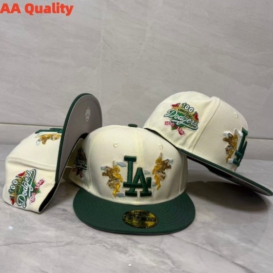 Dodgers Mũ vành phẳng Mũ bóng chày Unisex Mũ Hip Hop