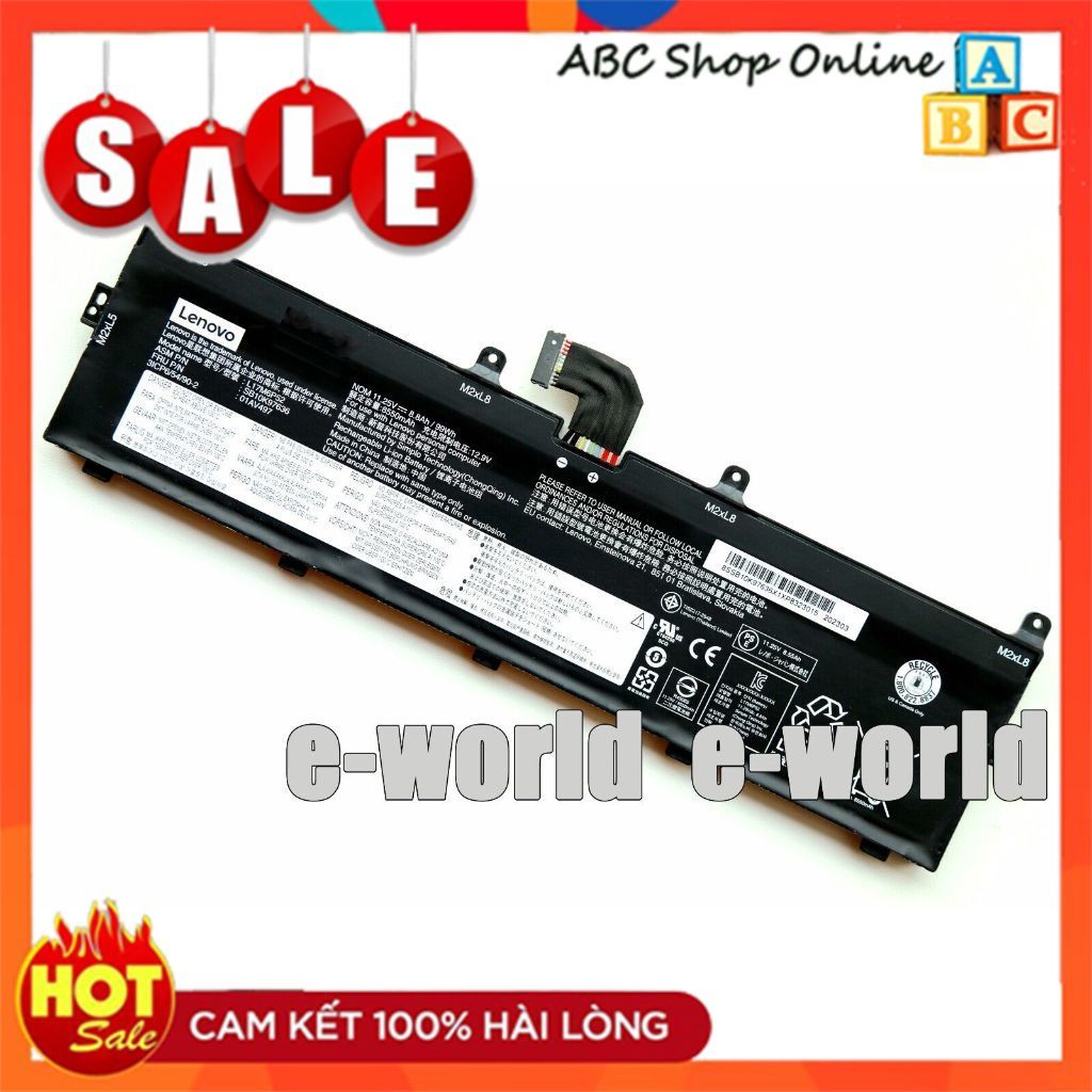 Pin Laptop Lenovo ThinkPad P72 P73 P72-20MB P73-20QR L17M6P52 L17C6P51 01AV497 01AV498