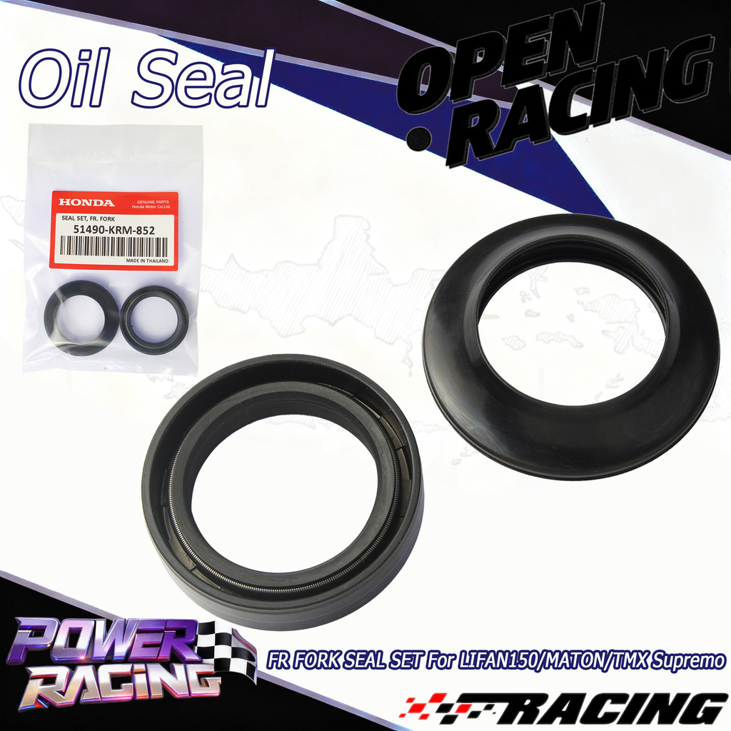 Phốt dầu phuộc trước Honda 51490-Krm-852 Xr125 / 150 / Supremo150 Cbr150 Adv Pcx150 Msx St 125 Winne