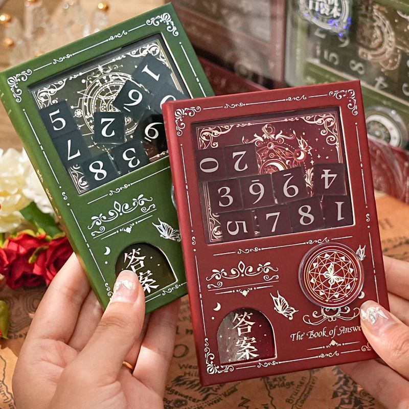 New Product#[Colorful Choice]Creative Answer Book Gacha Mechanism Book Stress Relief Portable Studen