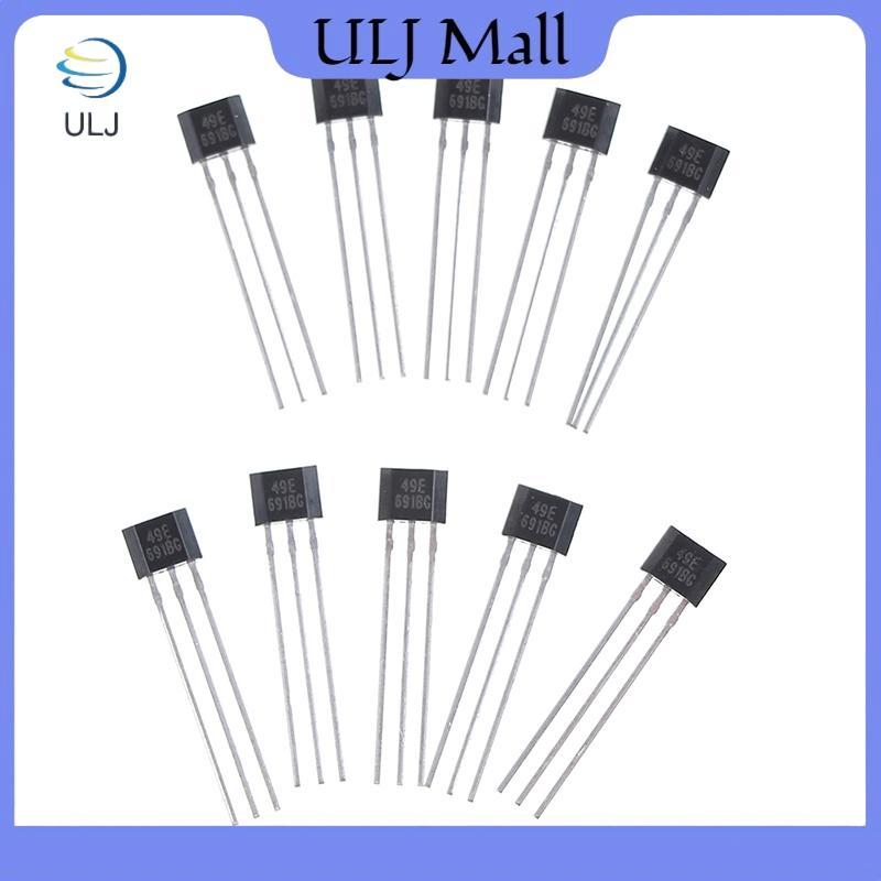 ULJ 10 chiếc Hall element 49E OH49E SS49E Cảm biến phòng cảm biến tuyến tính.