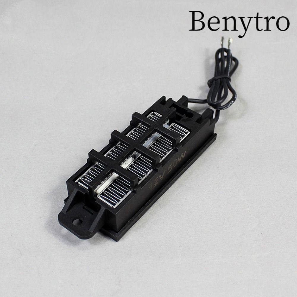 Benytro Máy sưởi ấm BENYTRO 220V 50W, Giá đỡ dẫn điện 92 * 31mm Đen 70W24V, Máy sưởi điện PTC bằng gốm sứ chất lượng cao 10 kiểu