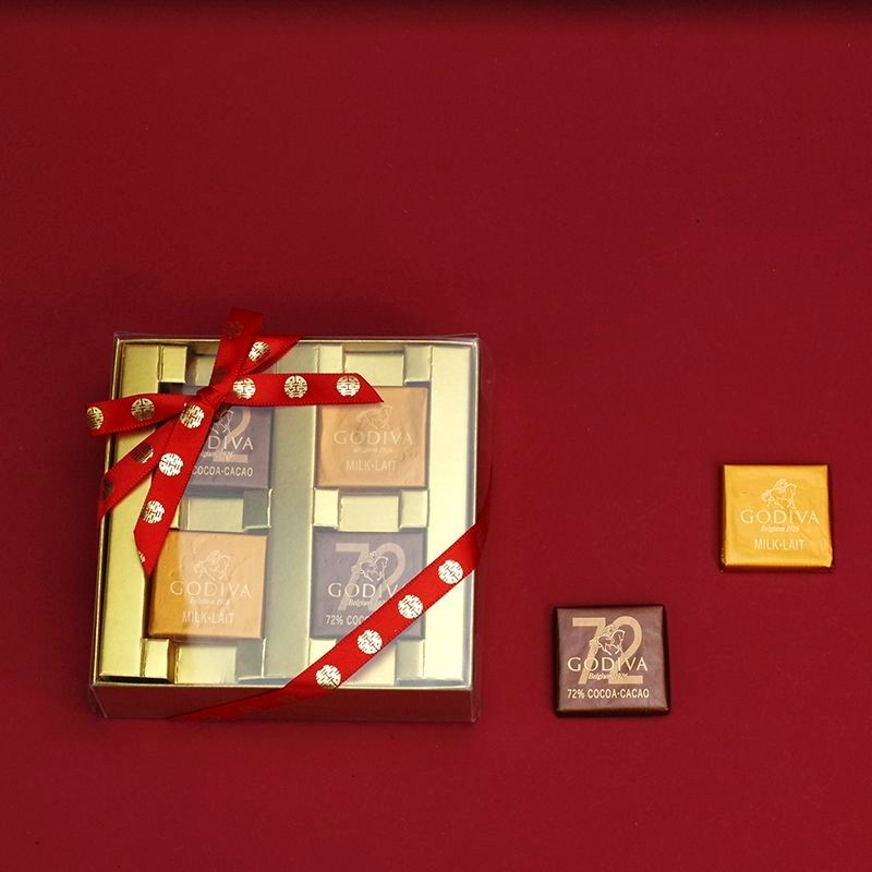 [GODIVA] Kẹo cưới nhập khẩu sô cô la GODIVA Hộp quà cưới Niche cao cấp Đặt hàng sô cô la Giáng sinh4