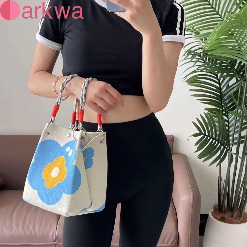 Túi xách dệt kim DARKWA Lemon Fashion Girls