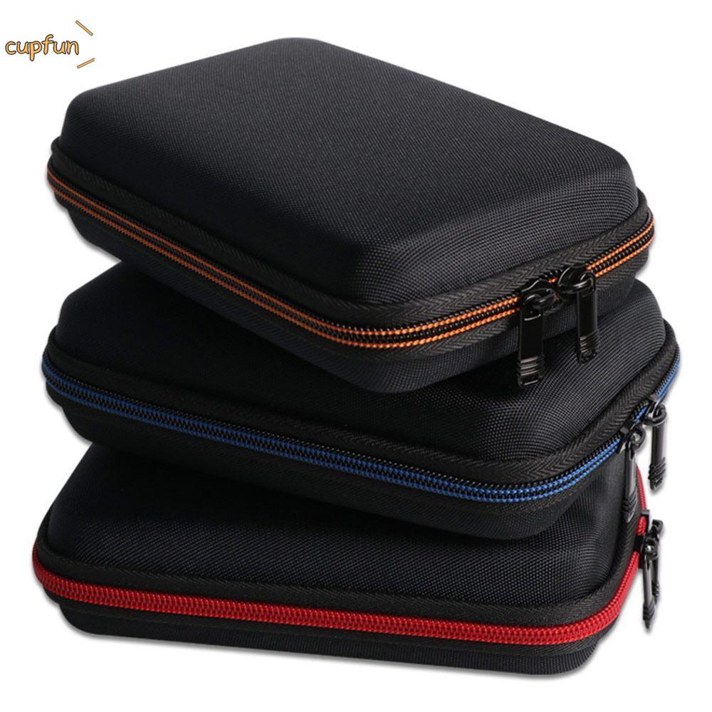CUPFUN Mang theo, Túi lưu trữ EVA chống sốc, Vỏ bảo vệ cứng chống nước di động cho phụ kiện trò chơi