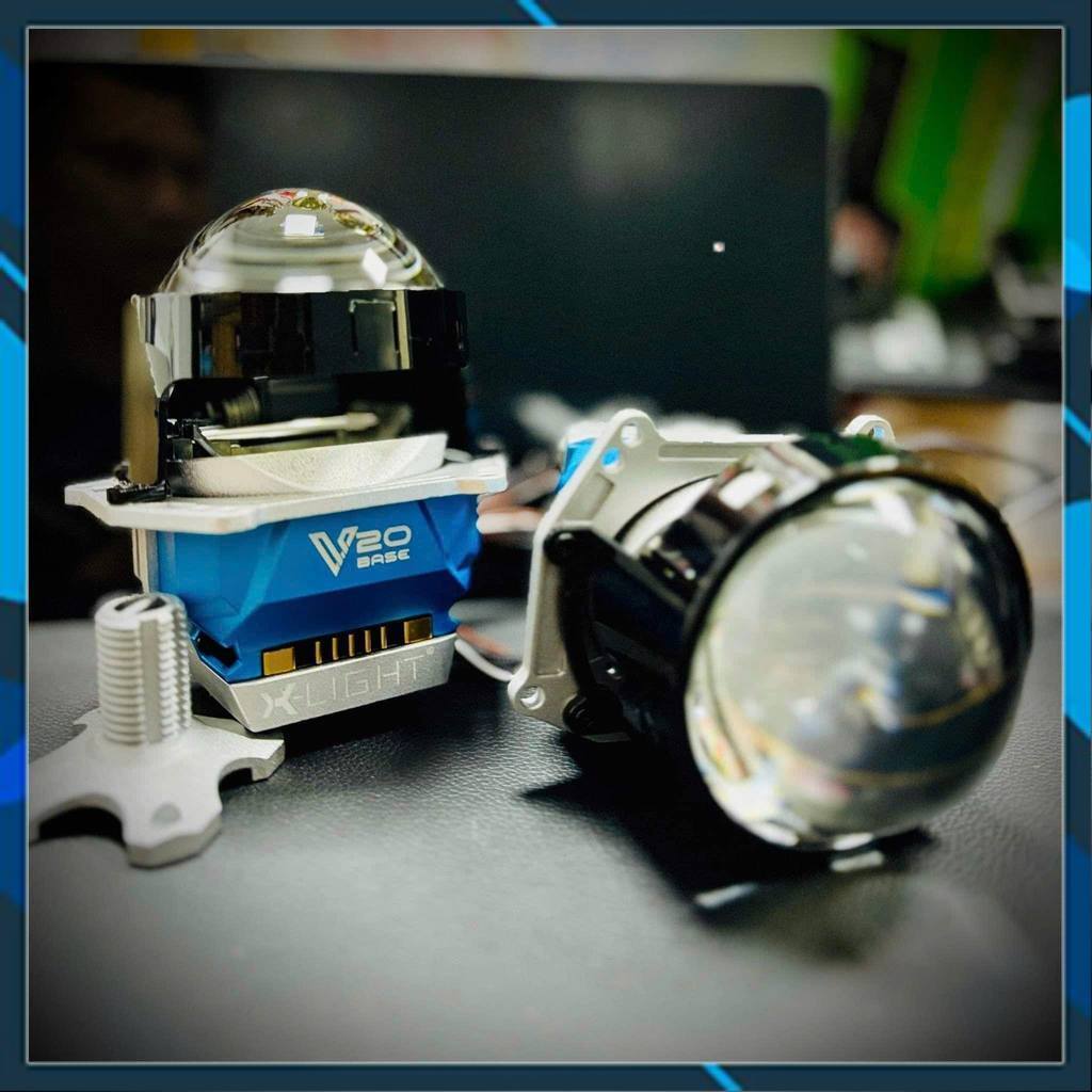 [Hàng mới về] Đèn bi led V20 Laser