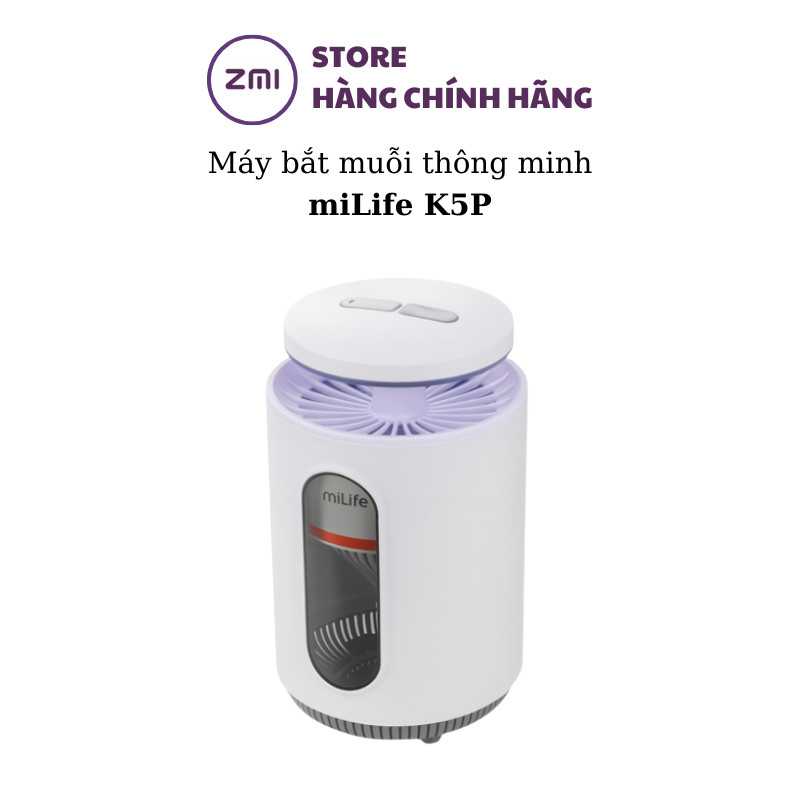 Máy bắt muỗi công nghệ đèn bắt muỗi thông minh miLife K5P - Shop zmistore