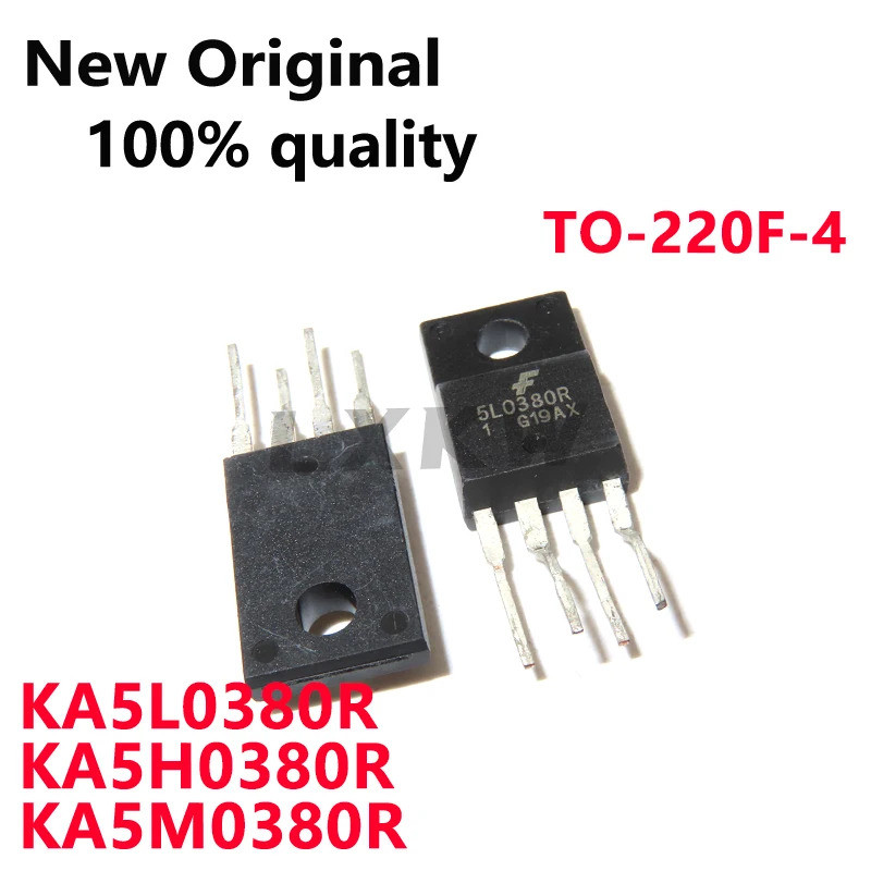5 chiếc KA5L0380R 5L0380R KA5H0380R H0380R KA5M0380R 5M0380R TO-220F-4 chip quản lý nguồn điện chuyể