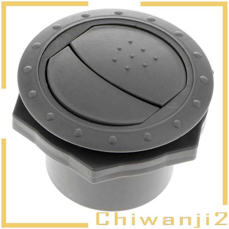 Có thể điều chỉnh 3 '' x2 '' Xe RV Lỗ thông hơi tròn ABS Louver Lưới tản nhiệt, Xoay mở