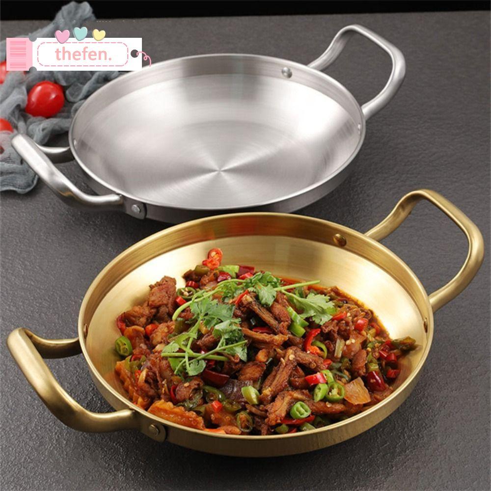 THEFEN Nấu ăn tại nhà cho chảo nhà bếp có tay cầm Paella Pan