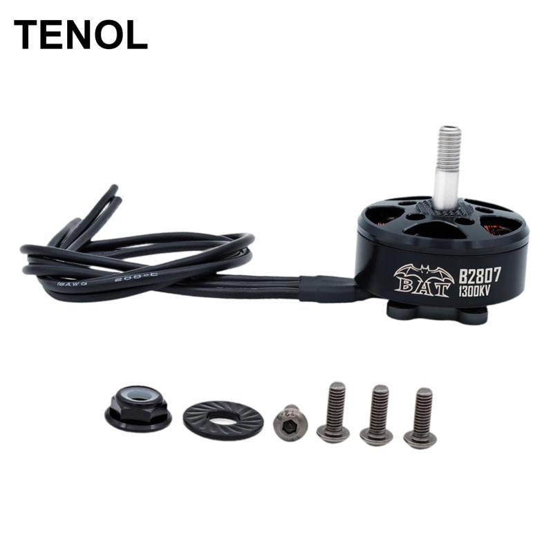 Động cơ không chổi than B2807 1300kv Trục hợp kim nhẹ hiệu suất cao cho máy bay