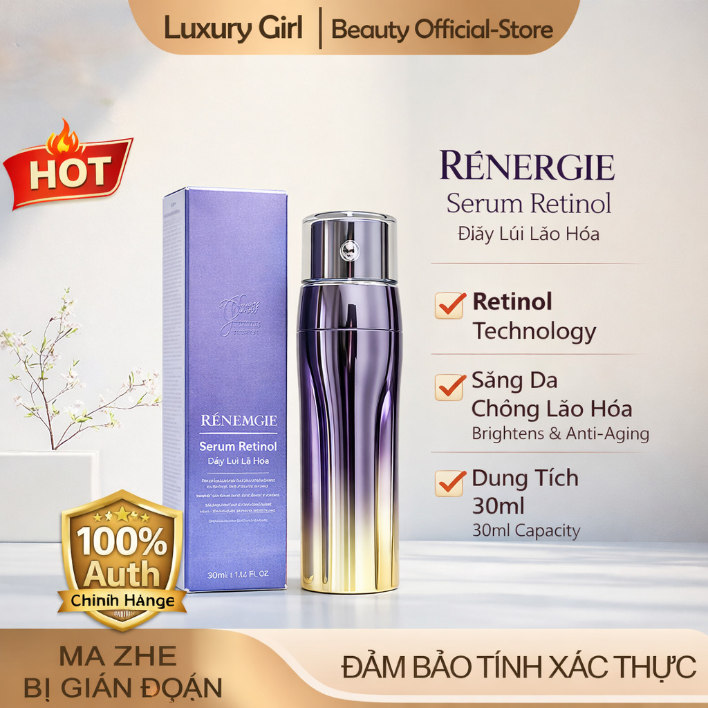 Tinh chất tươi 3 lõi chống lão hóa 𝖫𝖠𝖭𝖢𝖮𝖬𝖤 𝖱𝖤𝖭𝖤𝖱𝖦𝖨𝖤 C.R.x 𝖳𝖱𝖨𝖯𝖫𝖤 𝖲𝖤𝖱𝖴𝖬 𝟧𝟢𝗆𝗅