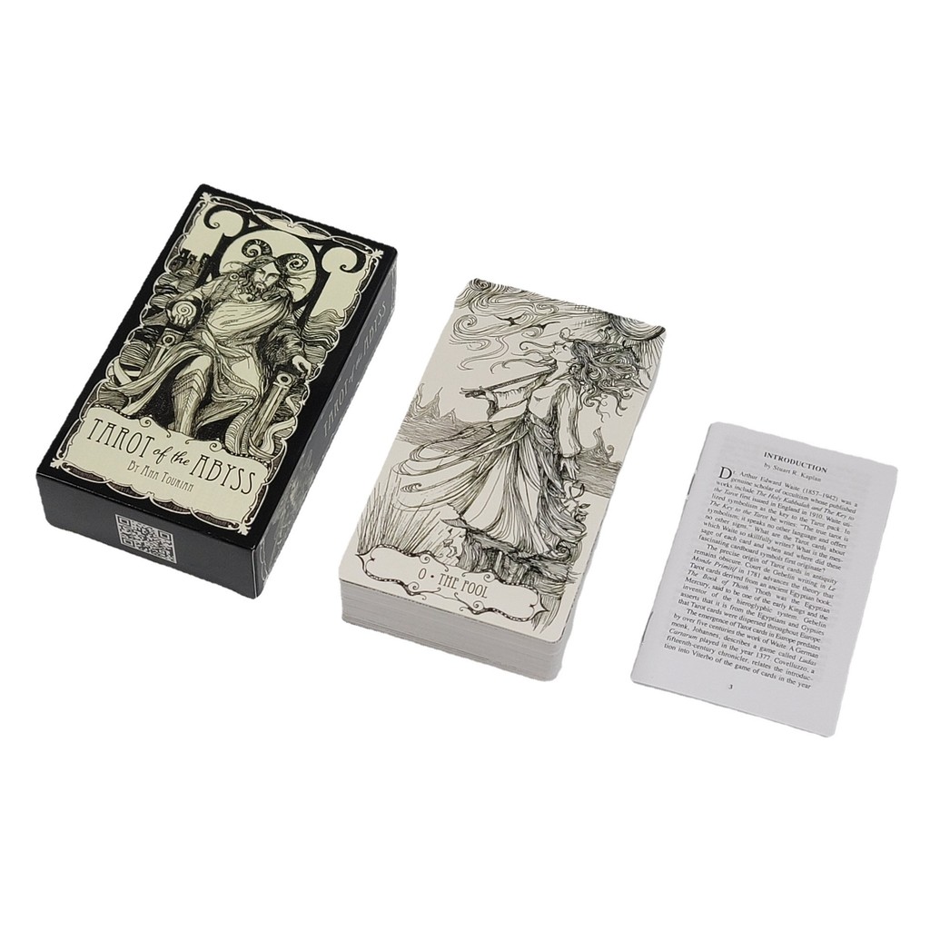 Hàng sẵn có Làm nóng nhanh 12 * 7 Abyss Tarot Abyss Tarot Tarot Tarot Tarot Oracle Card Board Game C