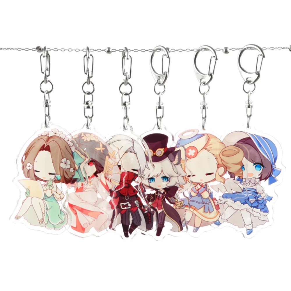 Móc khóa Identity V Chibi Acrylic Mica game Identity 5 nhân vật Martha Aesop Carl Joseph Photographe