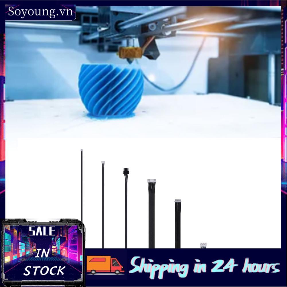 Soyoung WALFRONT 6 Chiếc AMS Cable Pack Bộ Thay Thế Máy In 3D Cho H2D 2 Pro Với Động Cơ Ăn Mịn