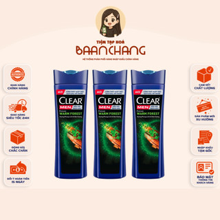 [COMBO 5 CHAI] Dầu Gội Sạch Gàu Phong Lữ Và Gỗ Đàn Hương Clear Men -  CHAI 140g