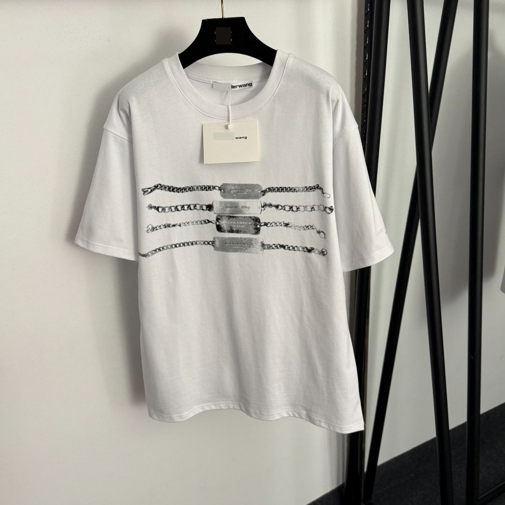 SOWF 2024American retro black high street short sleeve shirt T Women's spring and summer new short-s