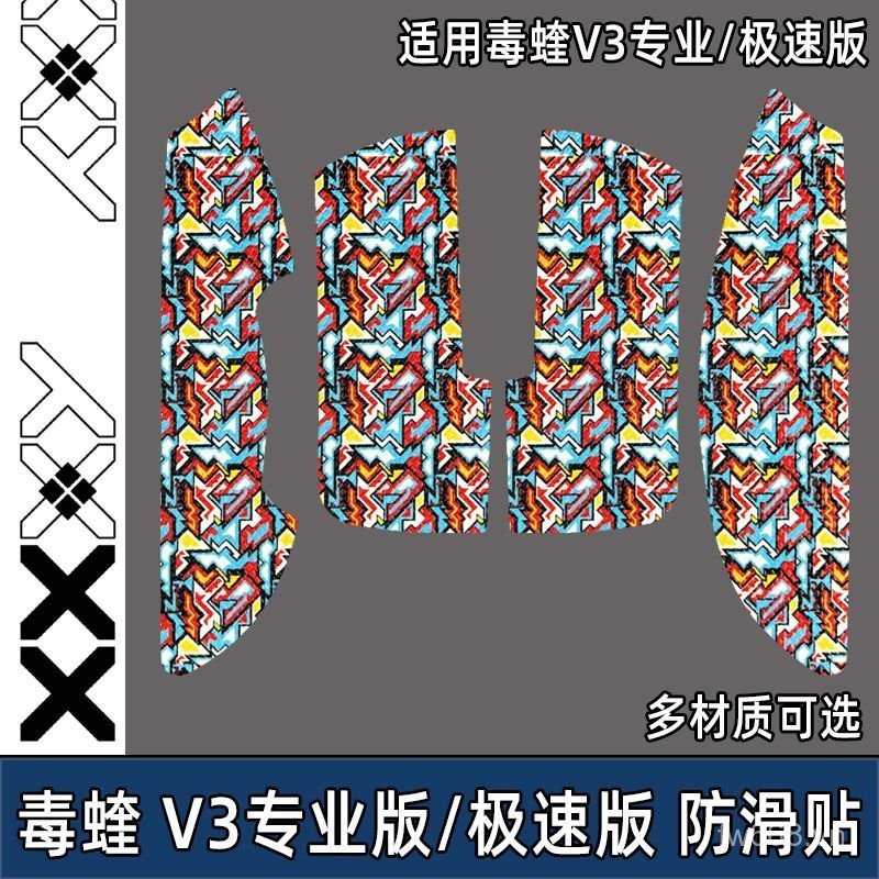 Áp dụng phổ biến Razer Viper v3 Phiên bản tốc độ V3 Pro Phiên bản Pro Sticker Viper v3PRO Phim bên b