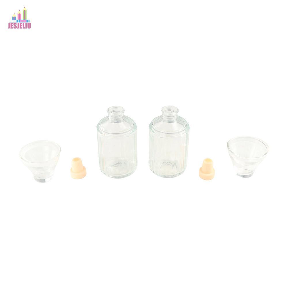 Bình đựng rượu whisky JESJELIU, Bình đựng rượu Mini 100ML, Barware Glass Chai rượu cổ điển dễ thương