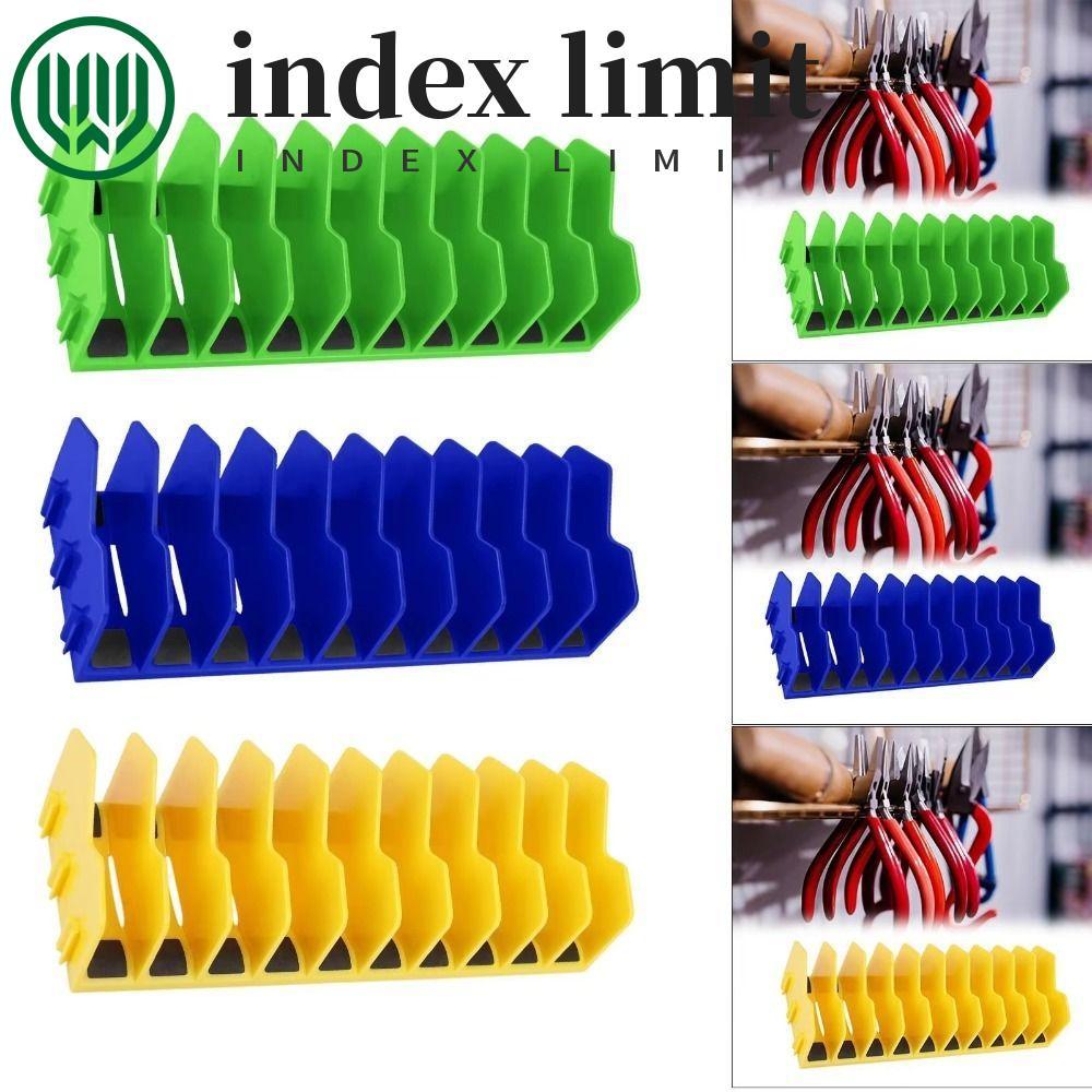 Dụng cụ cắt kìm GIỚI HẠN INDEX, Ngăn kéo 3 "H Giá đựng kìm 10 khe, Thiết kế có thể mở rộng Hộp đựng 