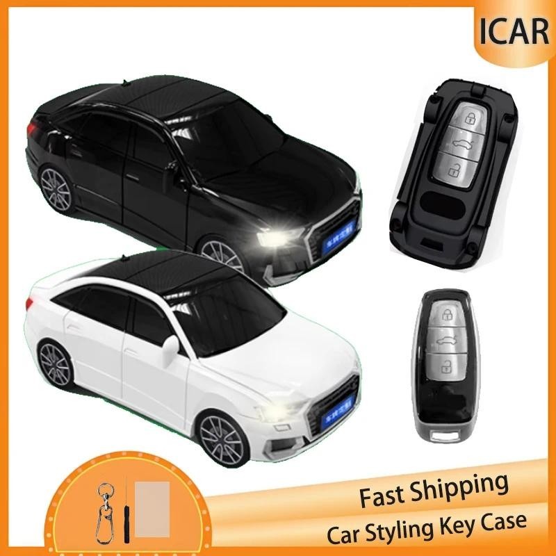 Kiểu Dáng Xe Cho Xe Audi A6l Model 2023 2022 Q4 Q7 A6 E-Tron A6L A8L A6 A7 Q8 Từ Xa Thông Minh Chìa 