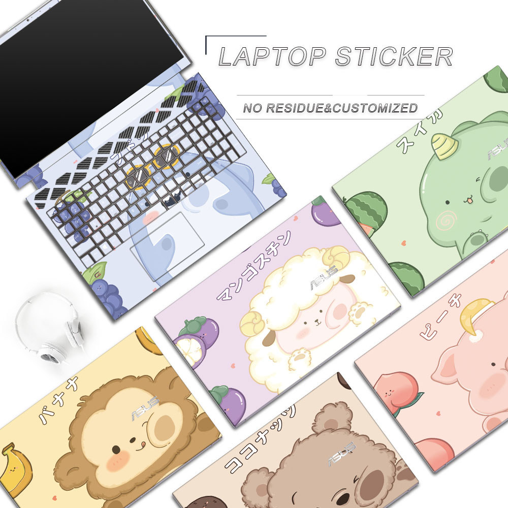 ASUS Zenbook S16 UM5606 3 Chiếc ABC Không Dư Lượng Costomized Máy Tính Laptop Precut Decal Da Vinyl 