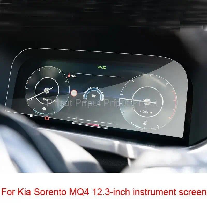 Dành Cho Xe Kia Sorento MQ4 2021 2022 Xe Bên Trong Bảng Nhạc Cụ Màng Màn Hình LCD Màng Bảo Vệ TPU Ch