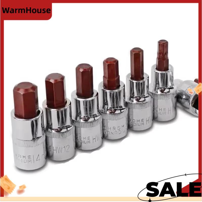 1 / 4 Inch Ổ Số Liệu Lục Giác Chìa Khóa Lục Giác Ổ Cắm Bit Lục Giác H2 H3 H4 H5 H6 H7 H8 H10