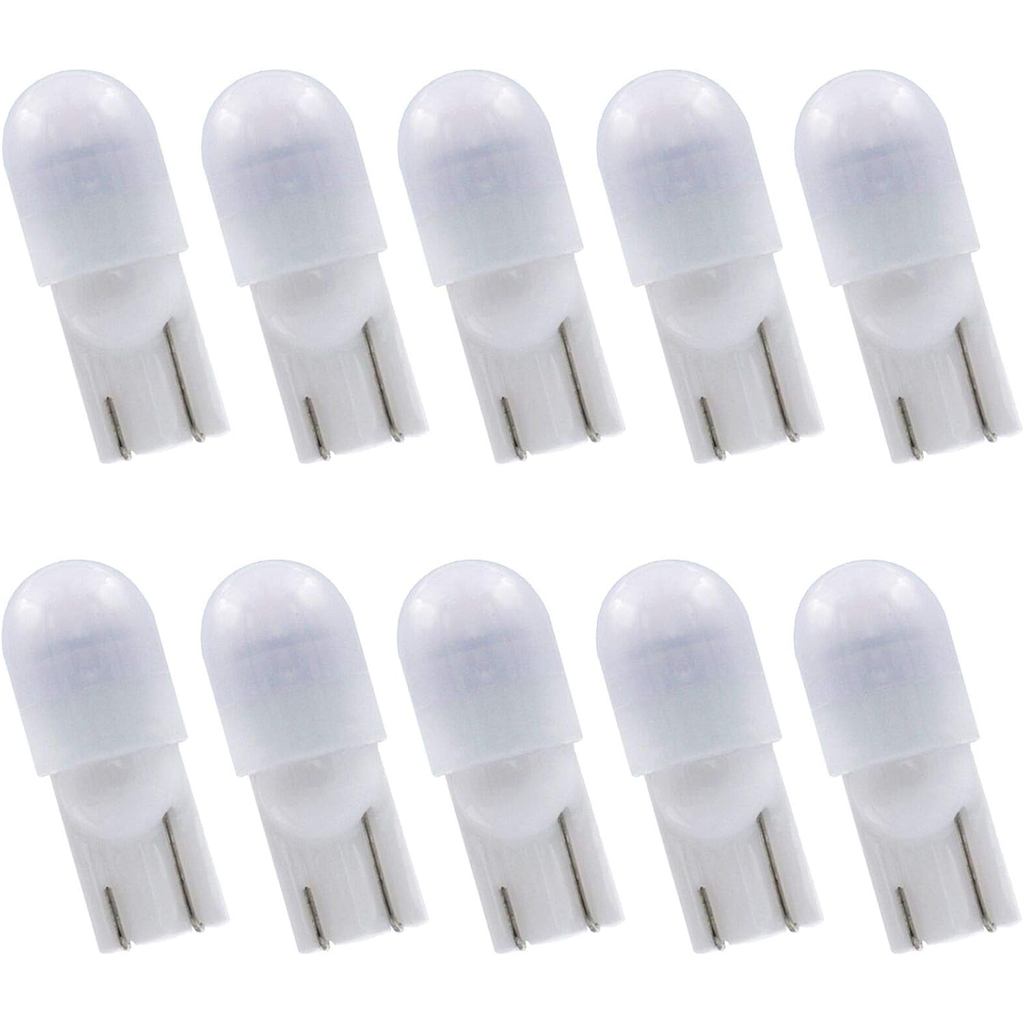 Bóng đèn LED đế nêm T10 12V DC 1W, Bóng đèn cảnh quan điện áp thấp T5 T10, Bóng đèn sợi đốt 4 Watts 